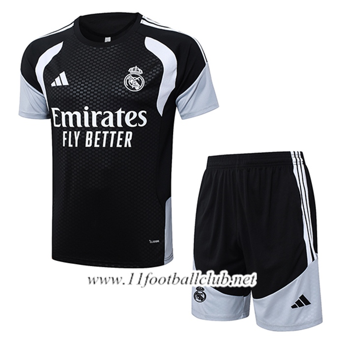 Ensemble Training T-Shirt Real Madrid Noir/Blanc 2026/2027