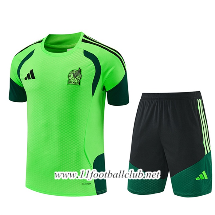 Ensemble Training T-Shirt Mexique Vert 2026/2027