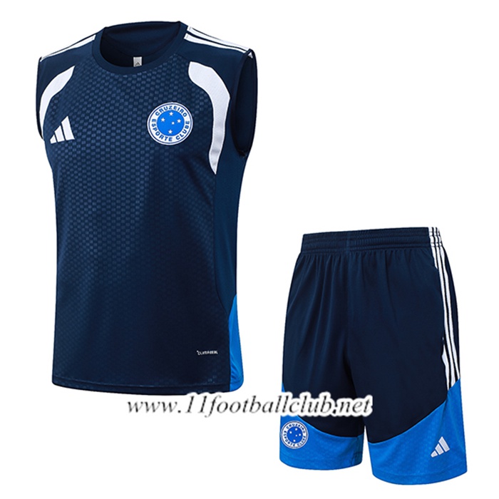 Ensemble Training Debardeurs Cruzeiro Bleu Royal 2026/2027