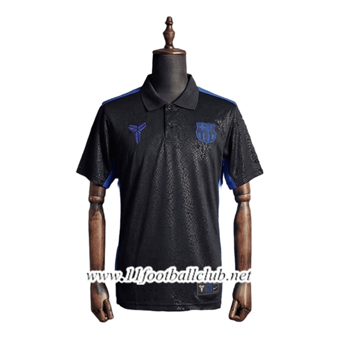 Polo Foot FC Barcelone Noir/Pourpre 2026/2027