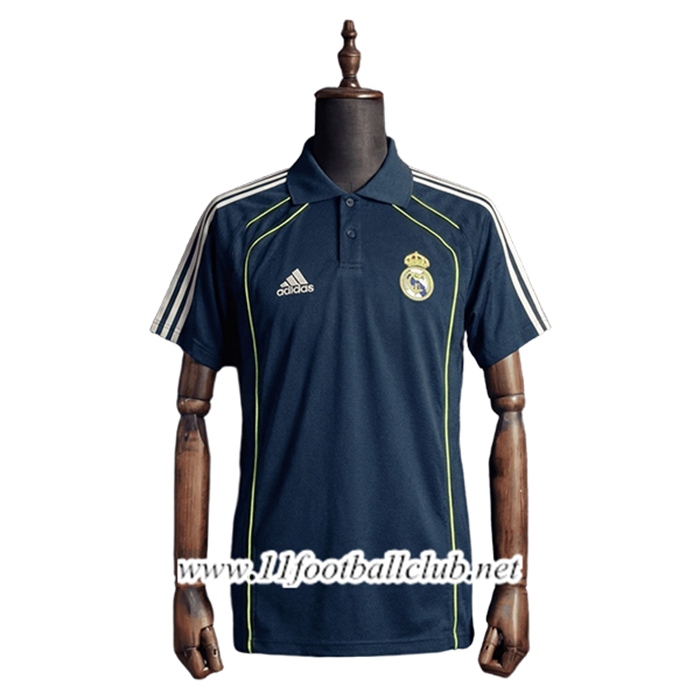 Polo Foot Real Madrid Bleu Foncé 2026/2027
