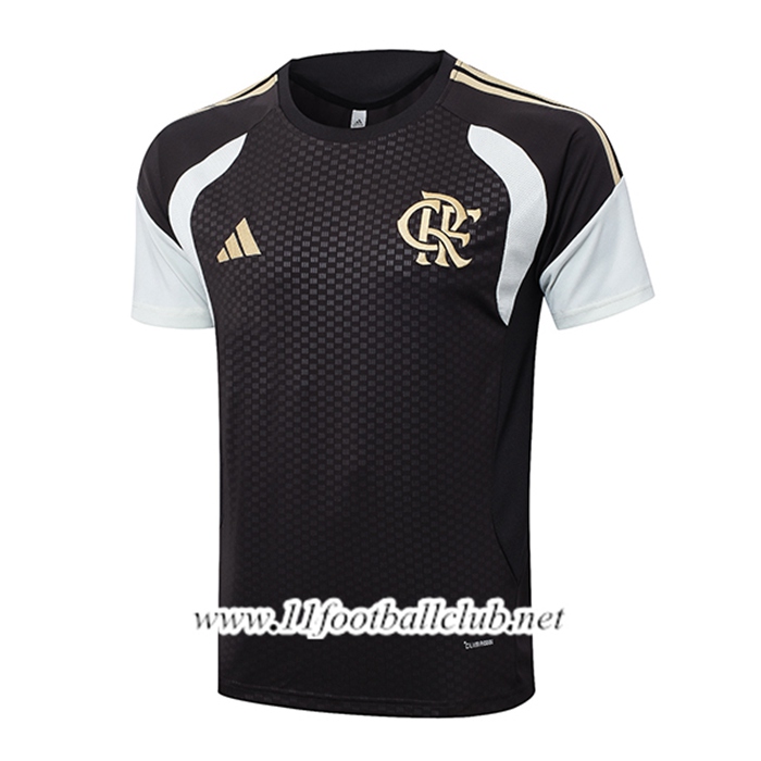 Training T-Shirt Flamengo Noir/Blanc/Jaune 2026/2027