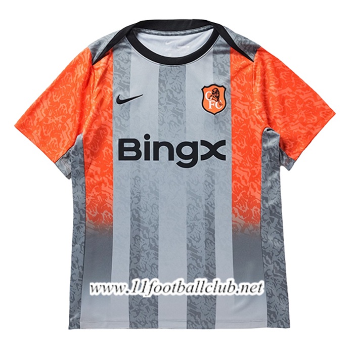 Training T-Shirt FC Chelsea Gris/Orange 2026/2027