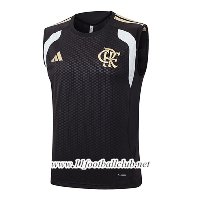 Training Debardeurs Flamengo Noir/Blanc/Jaune 2026/2027