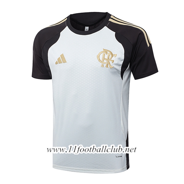 Training T-Shirt Flamengo Blanc/Noir/Jaune 2026/2027