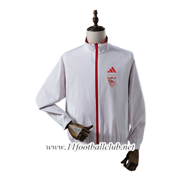 Coupe-Vent Athletic Bilbao Blanc/Rouge 2025/2026