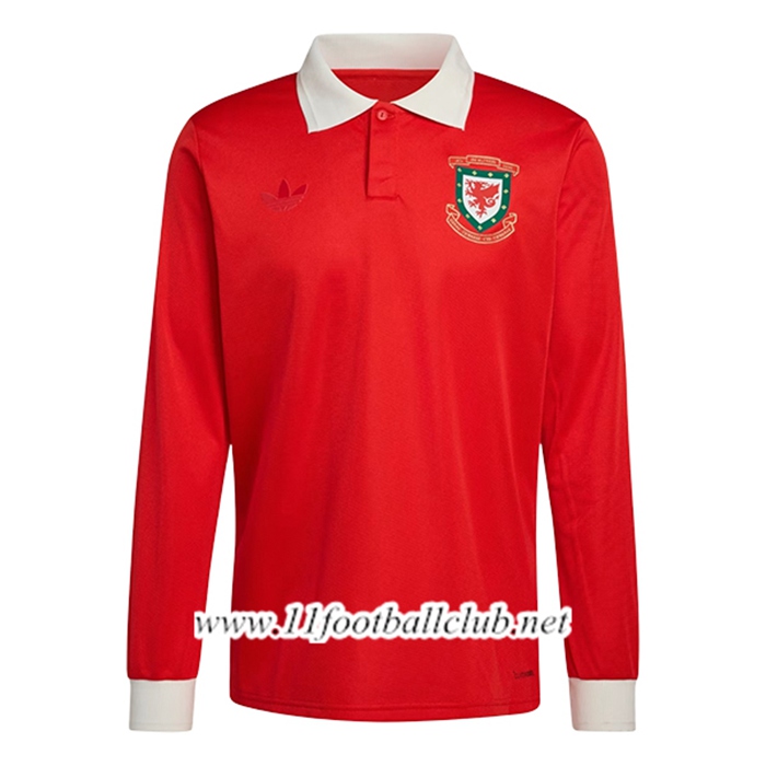 Maillot Equipe Foot Pays de Galles 150th Anniversary Manches Longues 2026/2027