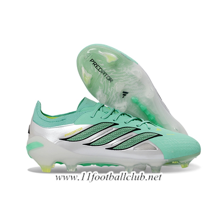 Adidas Chaussures de Foot 26 Predator Elite FG Vert/Blanc