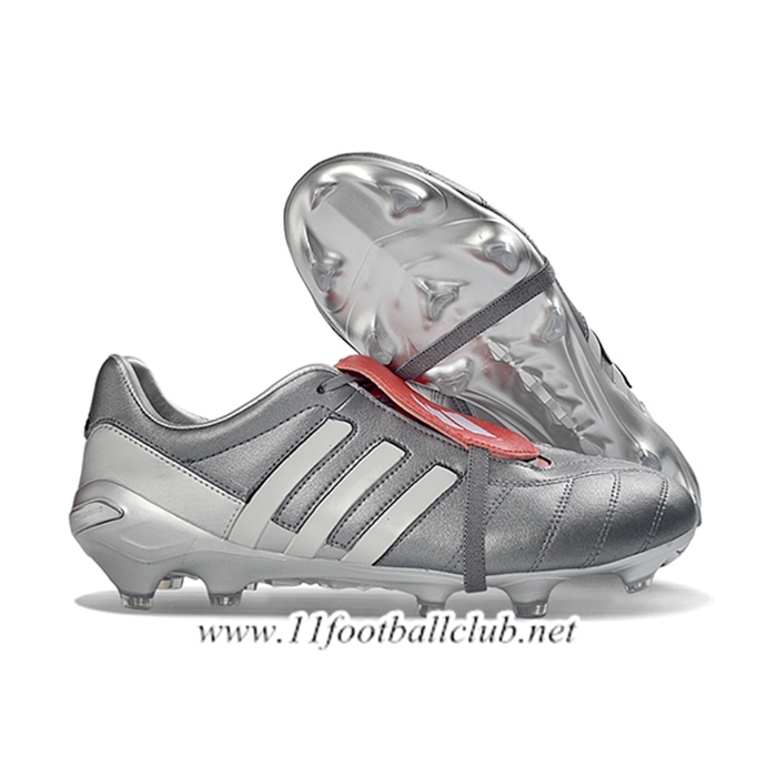 Adidas Chaussures de Foot PREDATOR MANIA GUNMET FG Gris