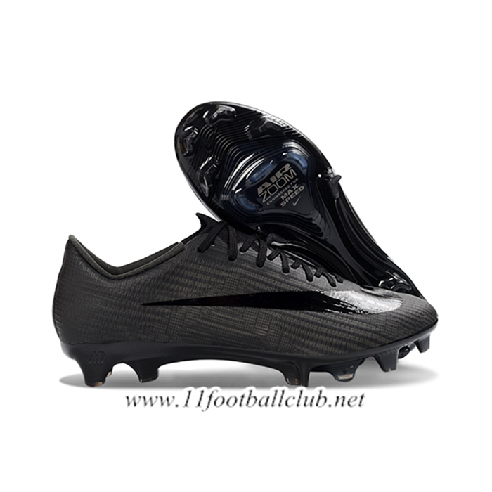 Nike Chaussures de Foot AIR Zoom Mercurial Vapor 17 Elite XXVI FG Noir