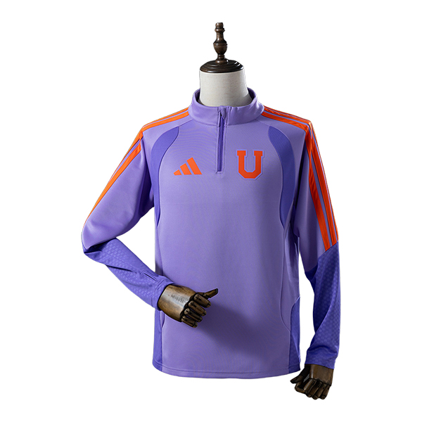 Sweatshirt Training Universidad De Chile Pourpre/Orange 2025/2026