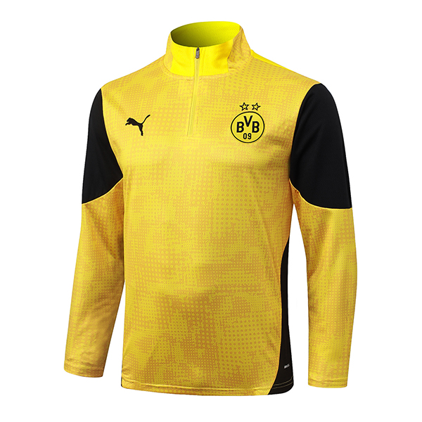 Sweatshirt Training Dortmund BVB Jaune/Noir 2025/2026 -02