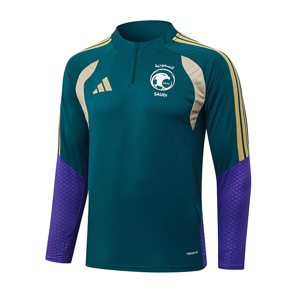 Sweatshirt Training Arabie Saoudite Vert/Pourpre/Jaune 2025/2026