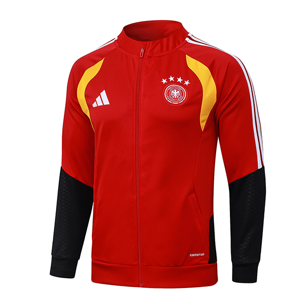 Veste Foot Allemagne Rouge/Noir/Jaune 2025/2026