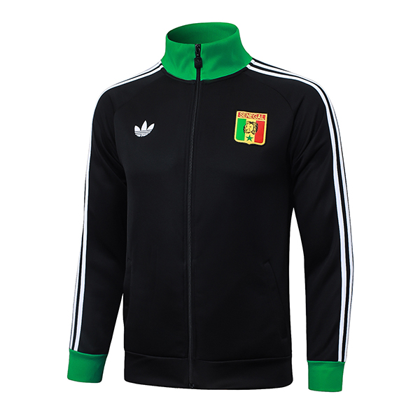 Veste Foot Sénégal Noir/Vert 2025/2026