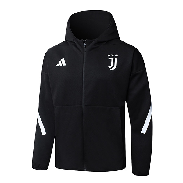 Veste A Capuche Juventus Noir/Blanc 2026/2027