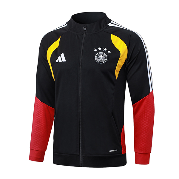Veste Foot Allemagne Noir/Rouge/Jaune 2026/2027