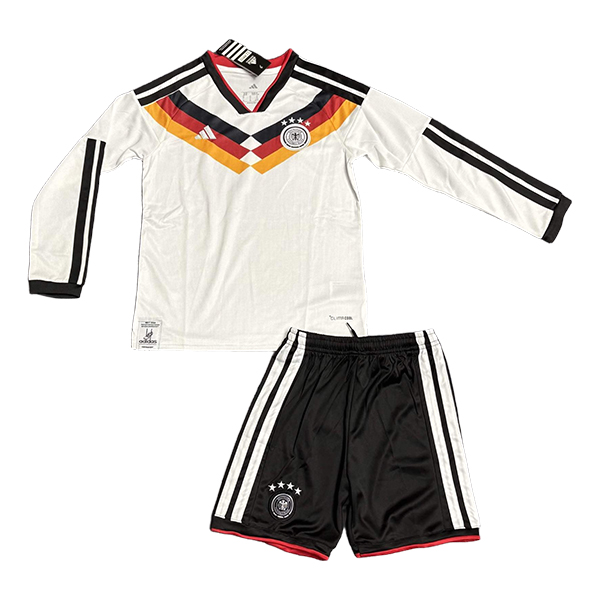 Maillot Equipe Foot Allemagne Enfant Domicile Manches Longues Coupe Du Monde 2026