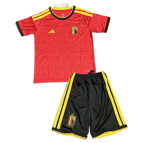 Maillot Equipe Foot Belgique Enfant Domicile Coupe Du Monde 2026