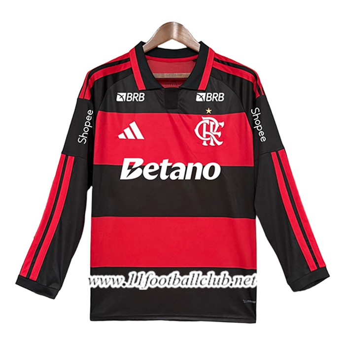 Maillot de Foot Flamengo Domicile Manches Longues 2026/2027