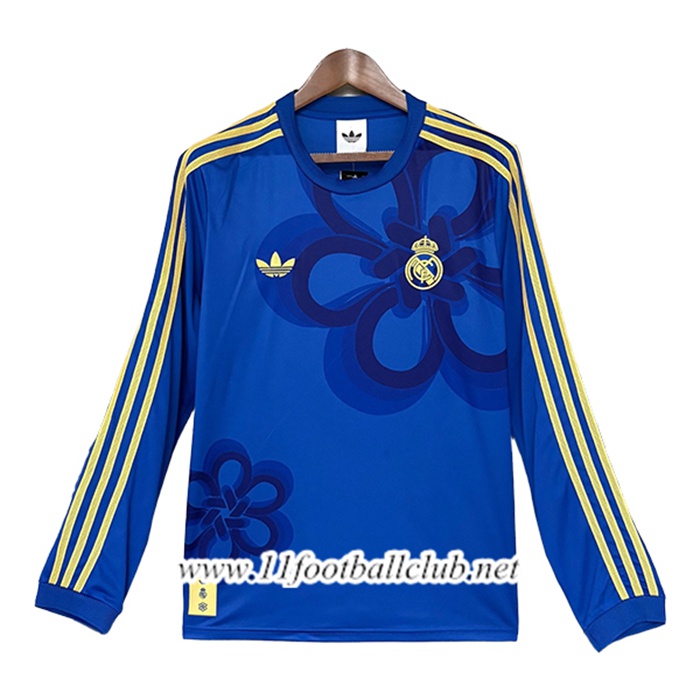 Maillot de Foot Real Madrid Domicile Manches Longues 2026/2027