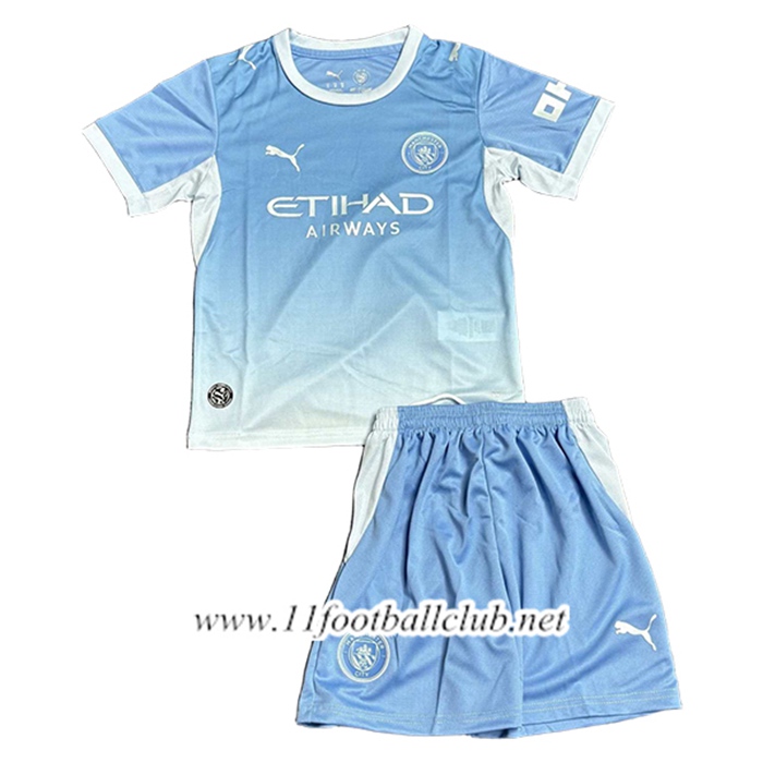 Maillot de Foot Manchester City Enfant Domicile 2026/2027