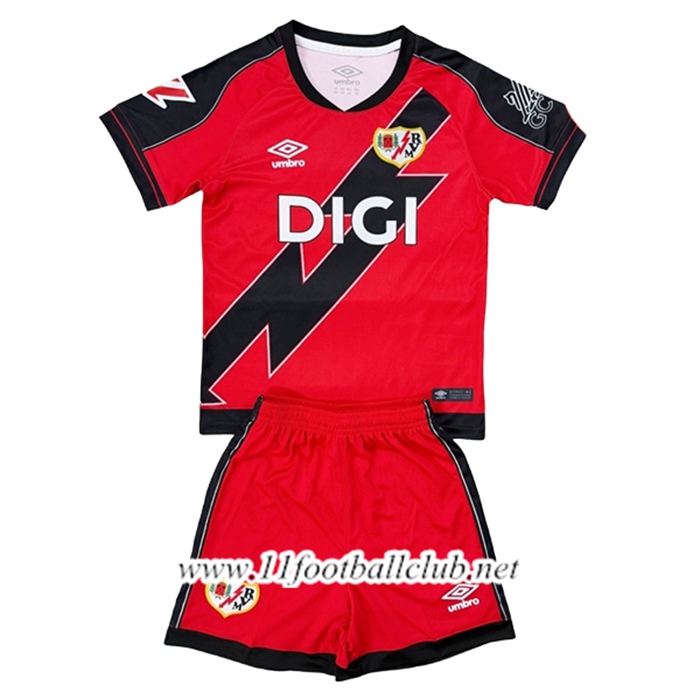 Maillot de Foot Rayo Vallecano Enfant Exterieur 2025/2026