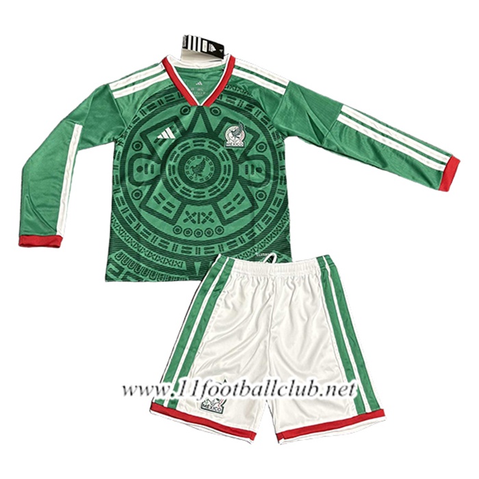 Maillot de Foot Rayo Mexique Enfant Homme Manches Longues 2026/2027