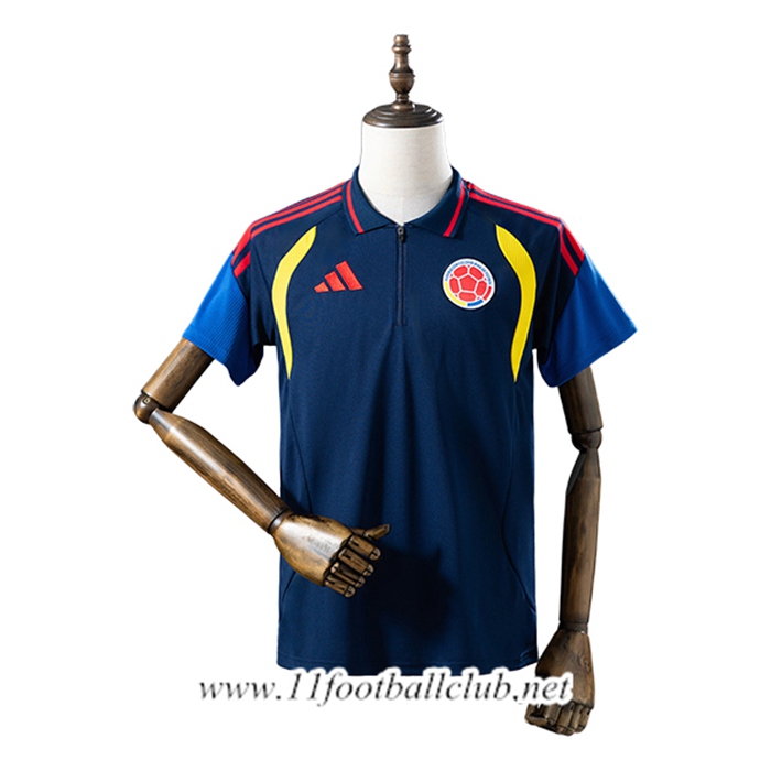 Polo Foot Colombie Bleu Royal 2026/2027