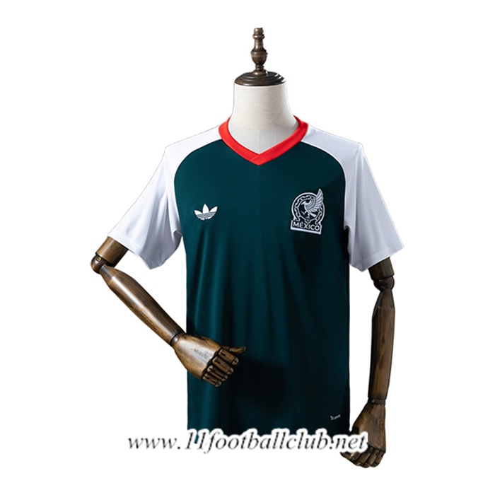 Training T-Shirt Mexique Vert/Blanc 2026/2027