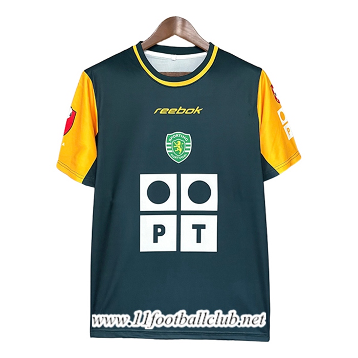 Training T-Shirt Sporting Lisbon Vert/Jaune 2026/2027