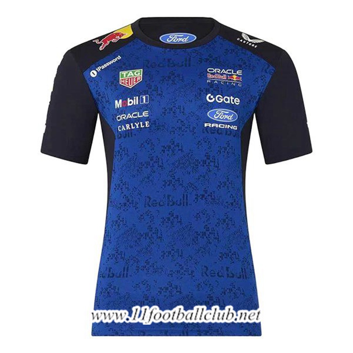 T-Shirt F1 RedBull Racing Team Bleu/Noir 2026