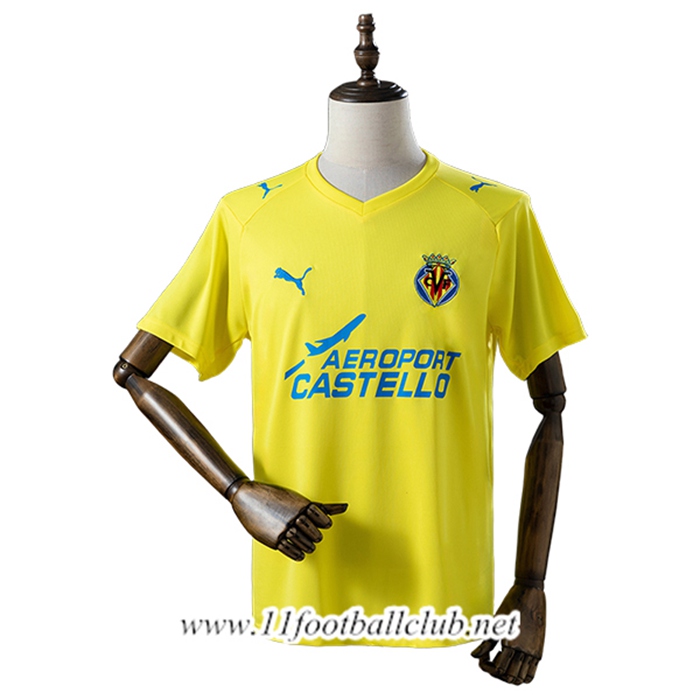 Maillot de Foot Villarreal CF Retro Domicile 2008/2009