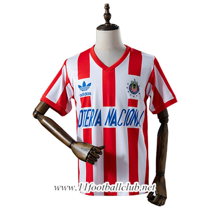 Maillot de Foot CD Guadalajara Retro Domicile 1991/1992