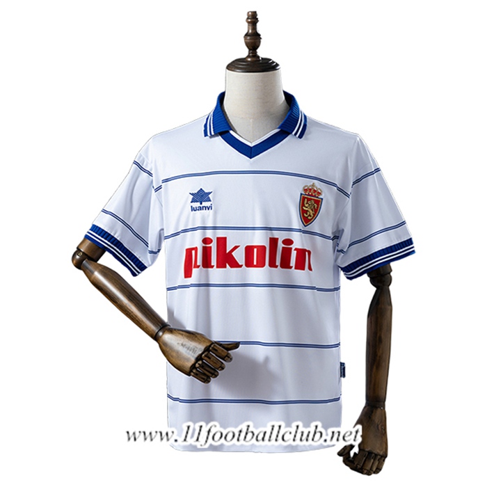 Maillot de Foot Real Zaragoza Retro Domicile 1999/2000