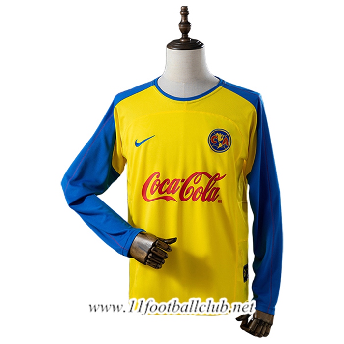Maillot de Foot Club America Retro Domicile Manches Longues 2003/2004