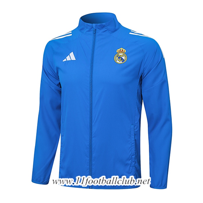 Coupe-Vent Real Madrid Bleu 2026/2027