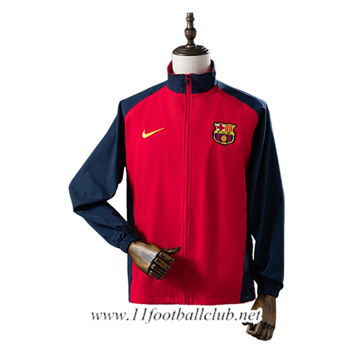 Coupe-Vent FC Barcelone Rouge/Bleu 2026/2027