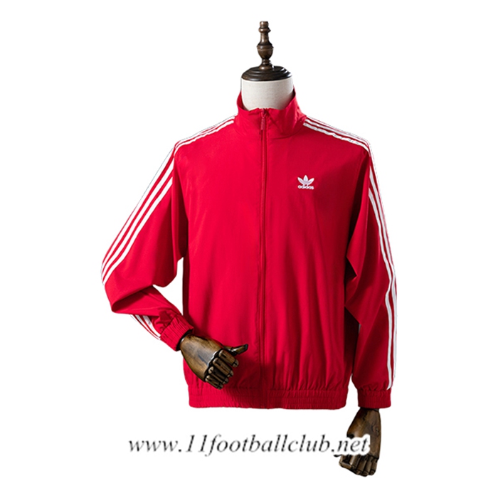 Coupe-Vent Adidas Rouge/Blanc 2026/2027