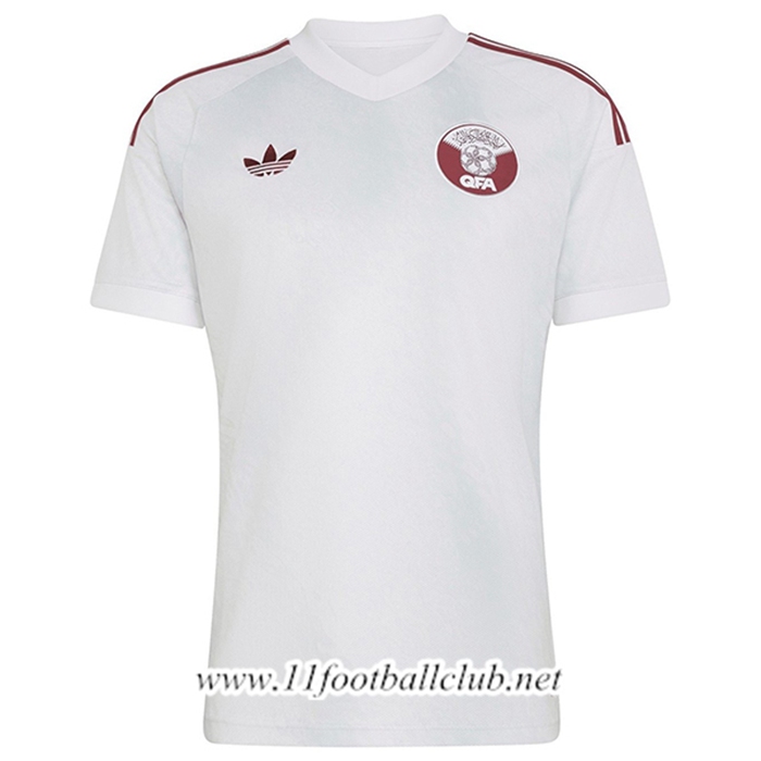 Nouveau Maillot Equipe Foot Qatar Exterieur 2026/2027