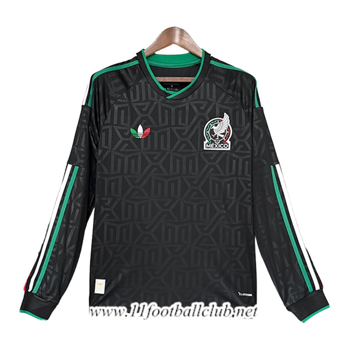 Maillot Equipe Foot Mexique Manches Longues Special Edition Noir 2026/2027