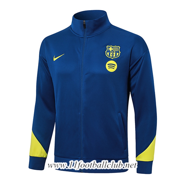 Veste Foot FC Barcelone Bleu/Jaune 2026/2027