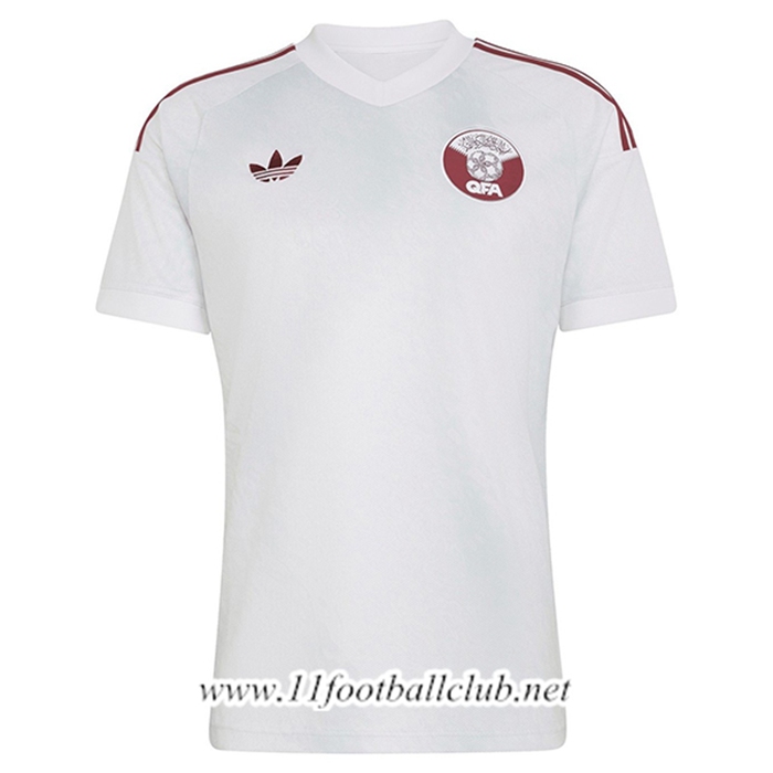 Nouveau Maillot Equipe Foot Qatar Exterieur Coupe Du Monde 2026