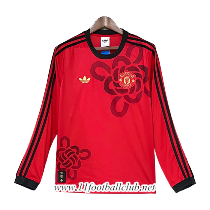Maillot de Foot Manchester United Manches Longues Special Edition Rouge 2026/2027
