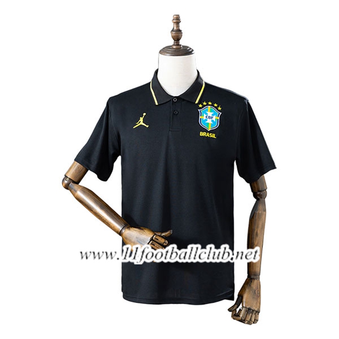 Polo Foot Brésil Noir 2026/2027