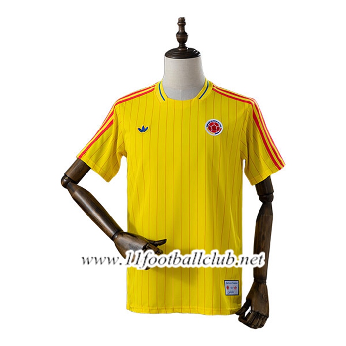 Training T-Shirt Colombie Jaune/Orange 2026/2027