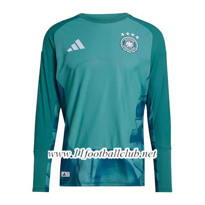 Maillot Equipe Foot Allemagne Manches Longues Gardien De But Vert 2026/2027