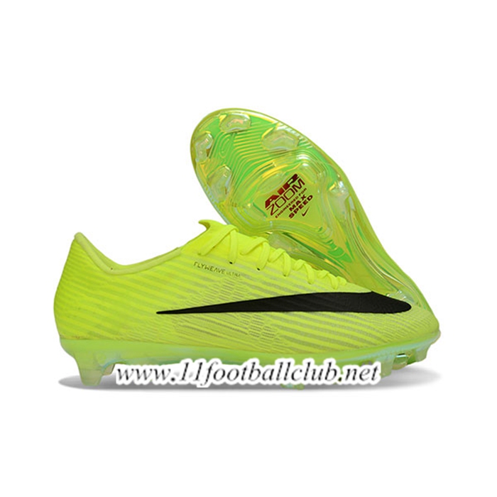 Nike Chaussures de Foot AIR Zoom Mercurial Vapor 17 Elite XXVI FG Vert/Noir