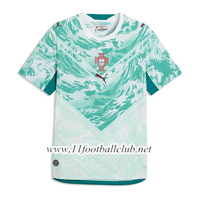 Nouveau Maillot Equipe Foot Portugal Exterieur Coupe Du Monde 2026