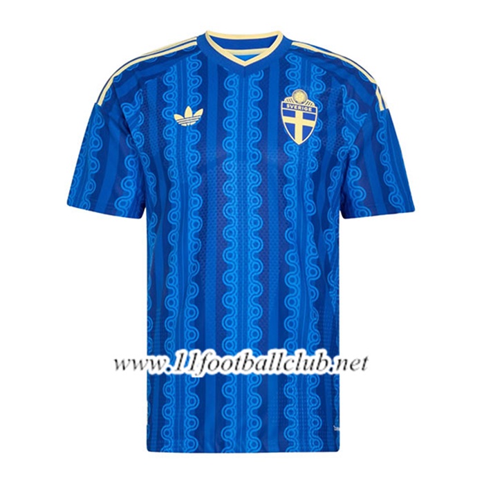 Nouveau Maillot Equipe Foot Suède Exterieur Coupe Du Monde 2026